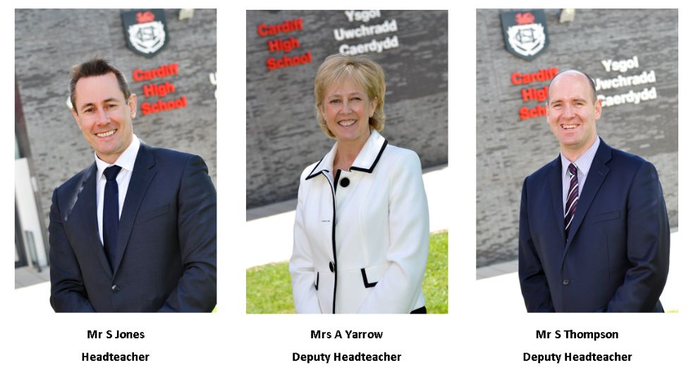 Cardiff high school staff details manylion staff 